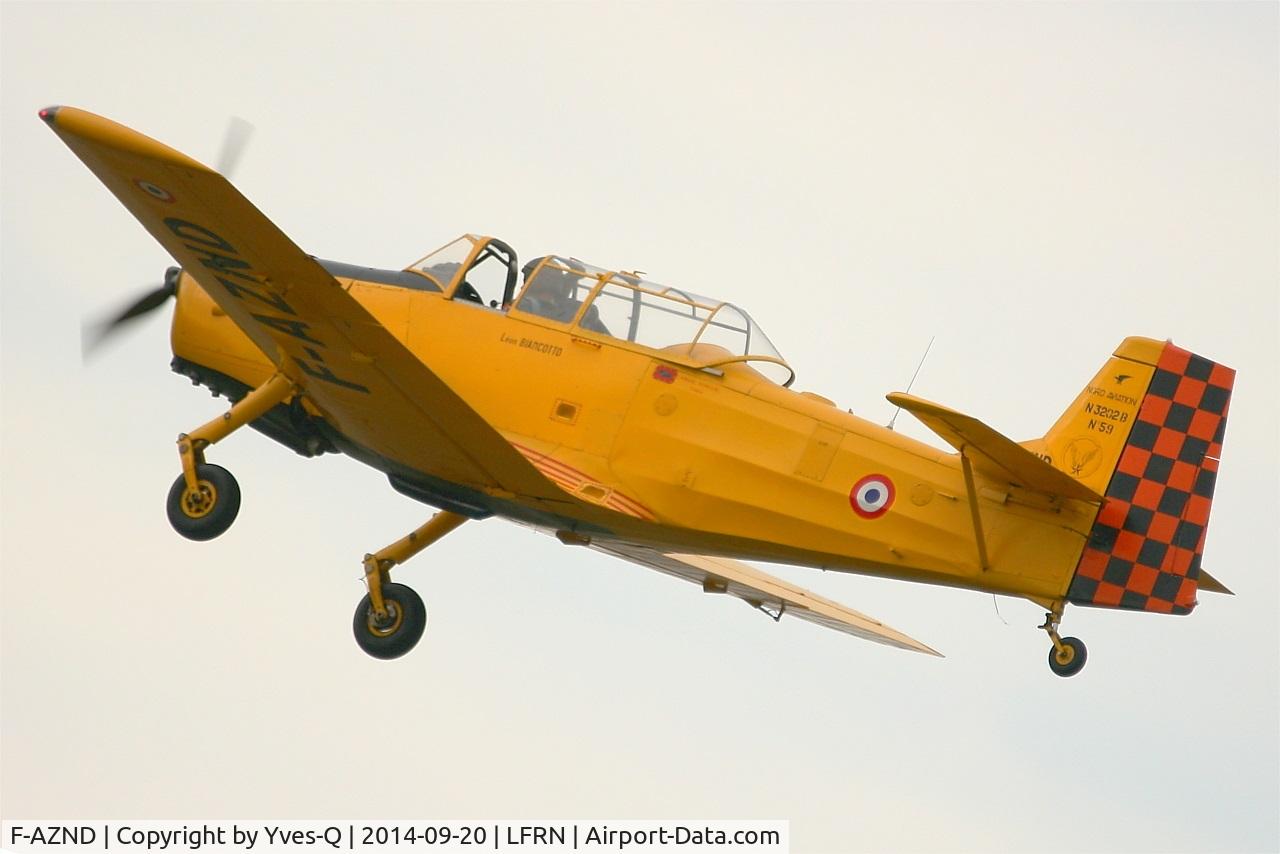 F-AZND, 1961 Nord 3202 Master C/N 59, Nord 3202 Master, On display, Rennes-St Jacques airport (LFRN-RNS) Air show 2014