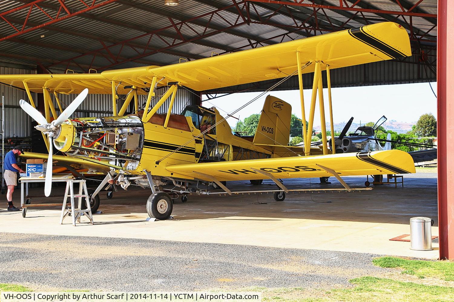 VH-OOS, Schweizer G-164B C/N 752B, VH-OOS Cootamundra NSW 2014