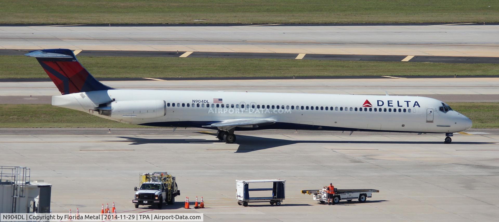 N904DL, 1987 McDonnell Douglas MD-88 C/N 49535, Delta
