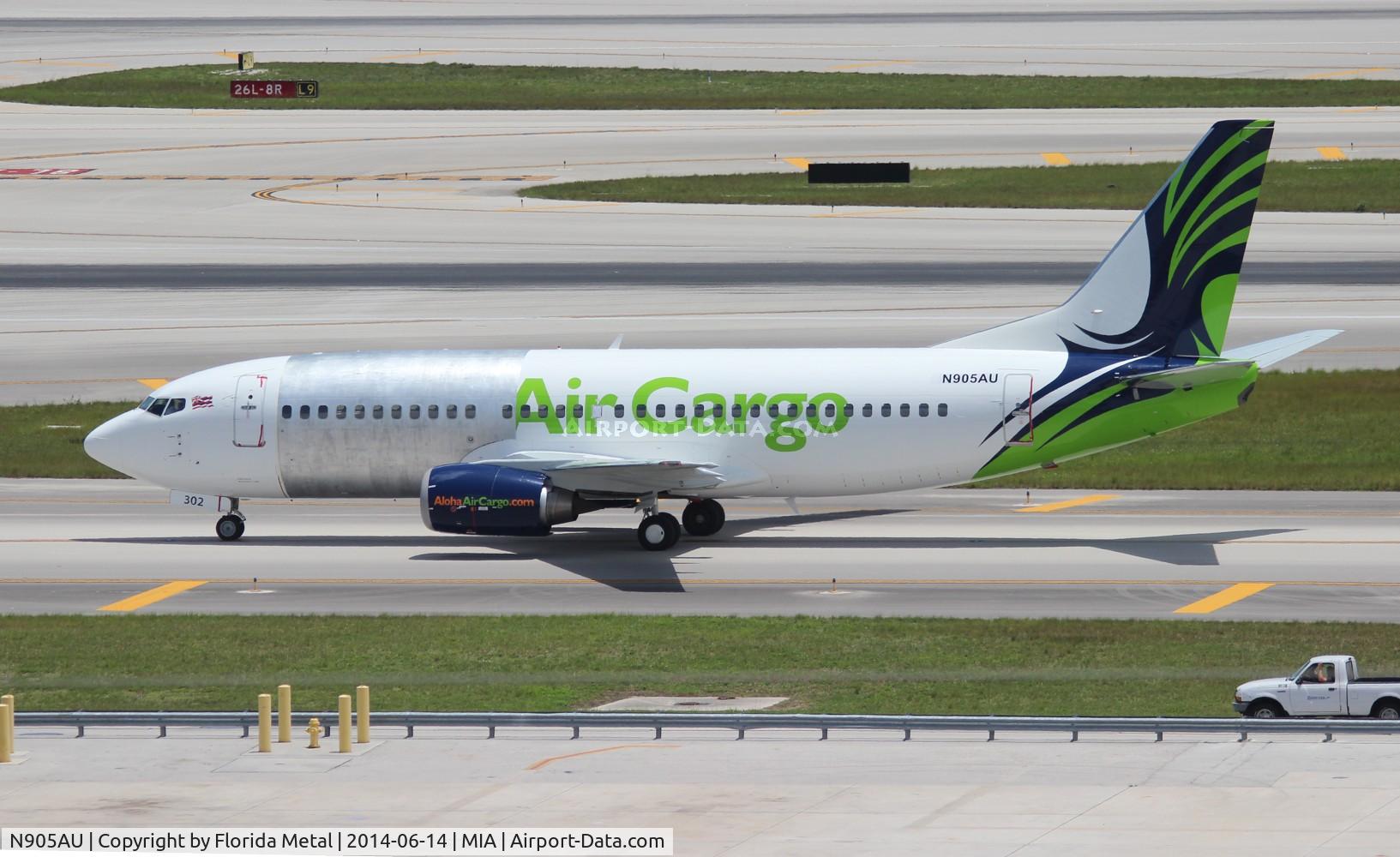 N905AU, 1995 Boeing 737-330 C/N 27905, Aloha Cargo