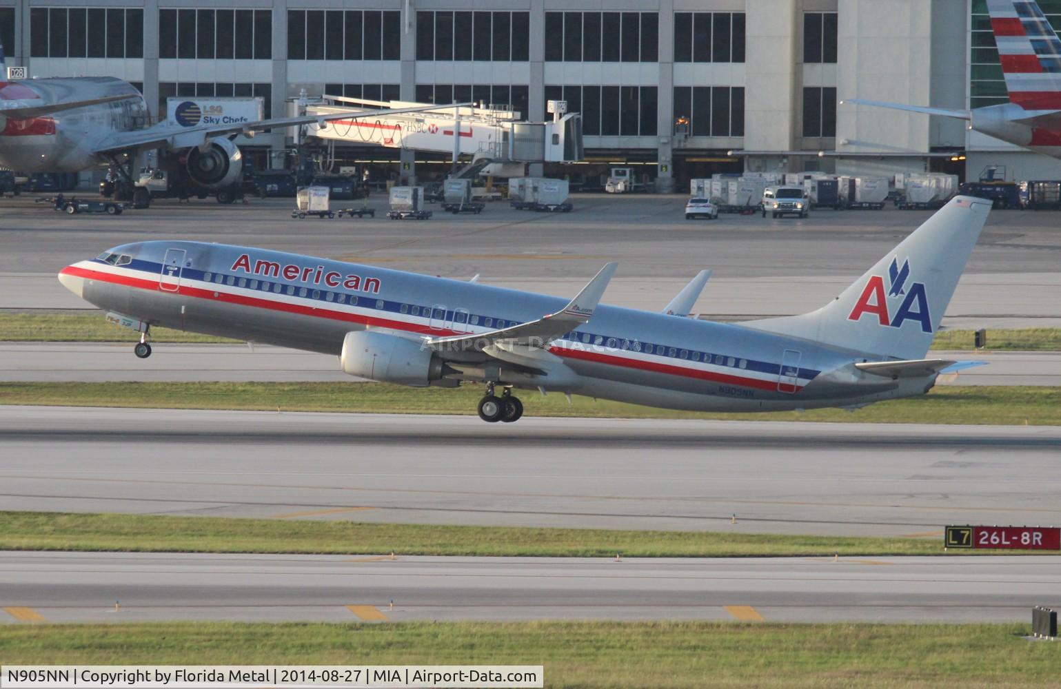 N905NN, 2012 Boeing 737-823 C/N 31156, American