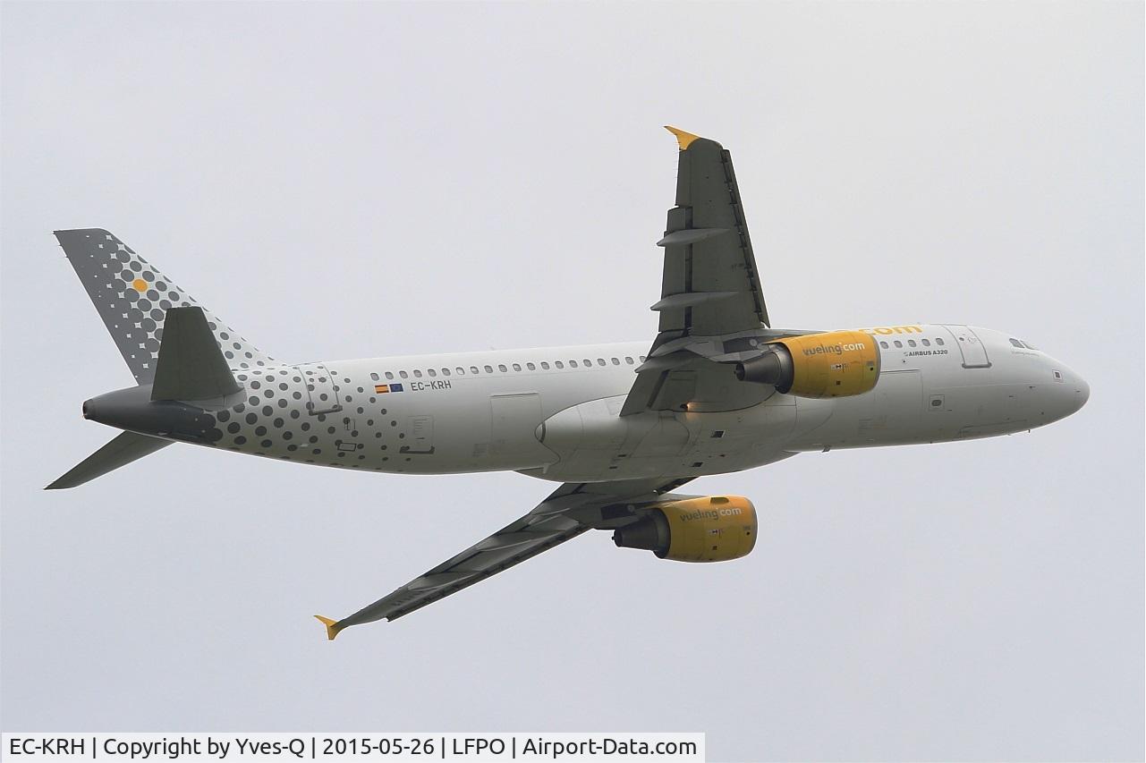 EC-KRH, 2008 Airbus A320-214 C/N 3529, Airbus A320-214, Take off rwy 08, Paris-Orly airport (LFPO-ORY)
