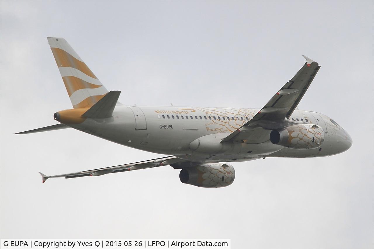 G-EUPA, 1999 Airbus A319-131 C/N 1082, Airbus A319-131, Take off Rwy 08, Paris-Orly Airport (LFPO-ORY)