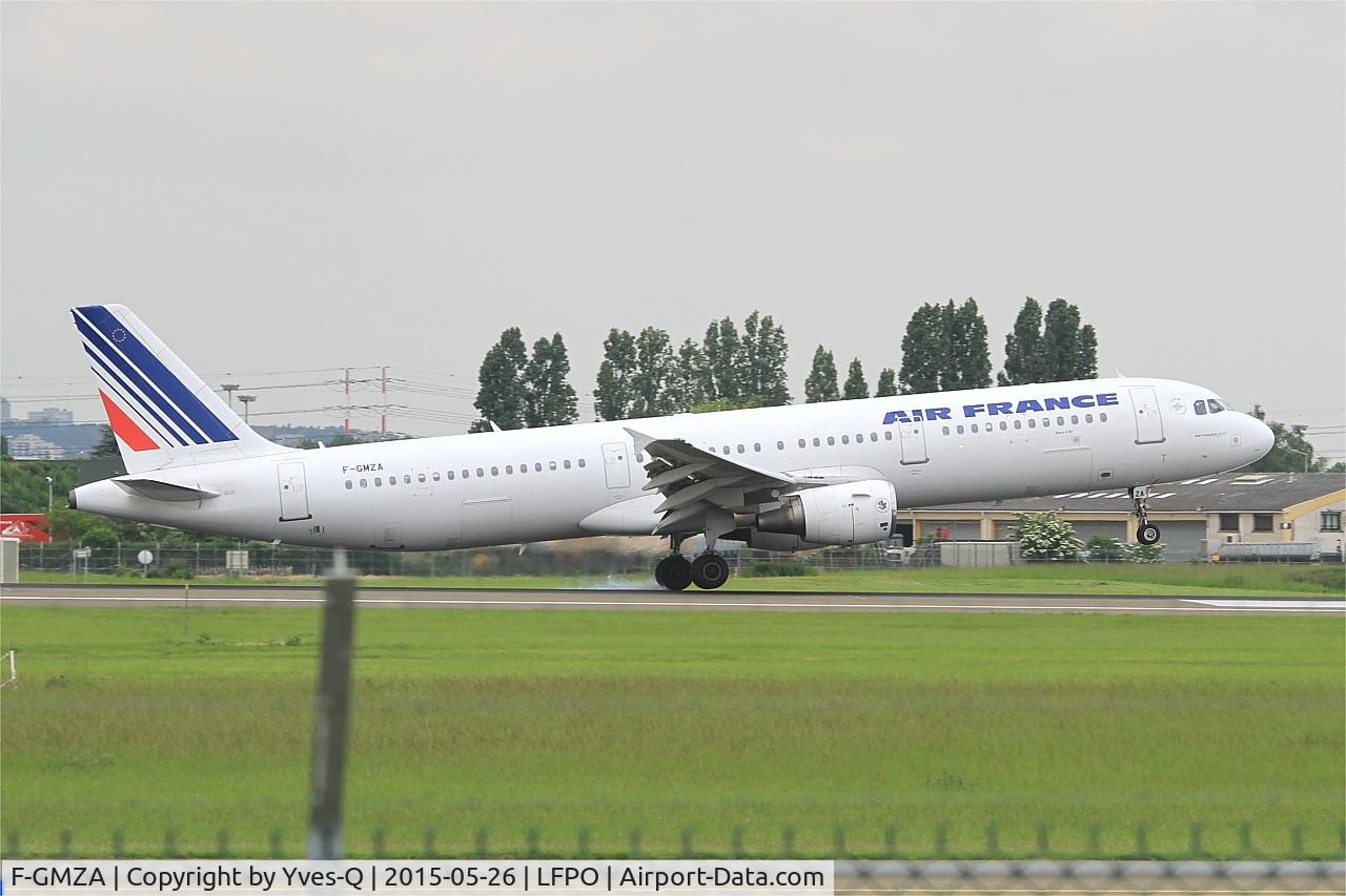 F-GMZA, 1994 Airbus A321-111 C/N 498, Airbus A321-111, Landing rwy 06, Paris-Orly airport (LFPO-ORY)