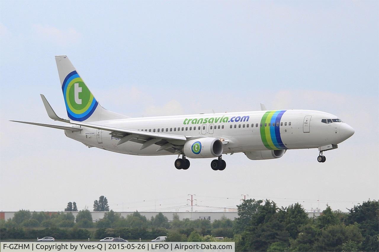 F-GZHM, 2014 Boeing 737-8K2 C/N 37792, Boeing 737-8K2, On final rwy 06, Paris-Orly airport (LFPO-ORY)