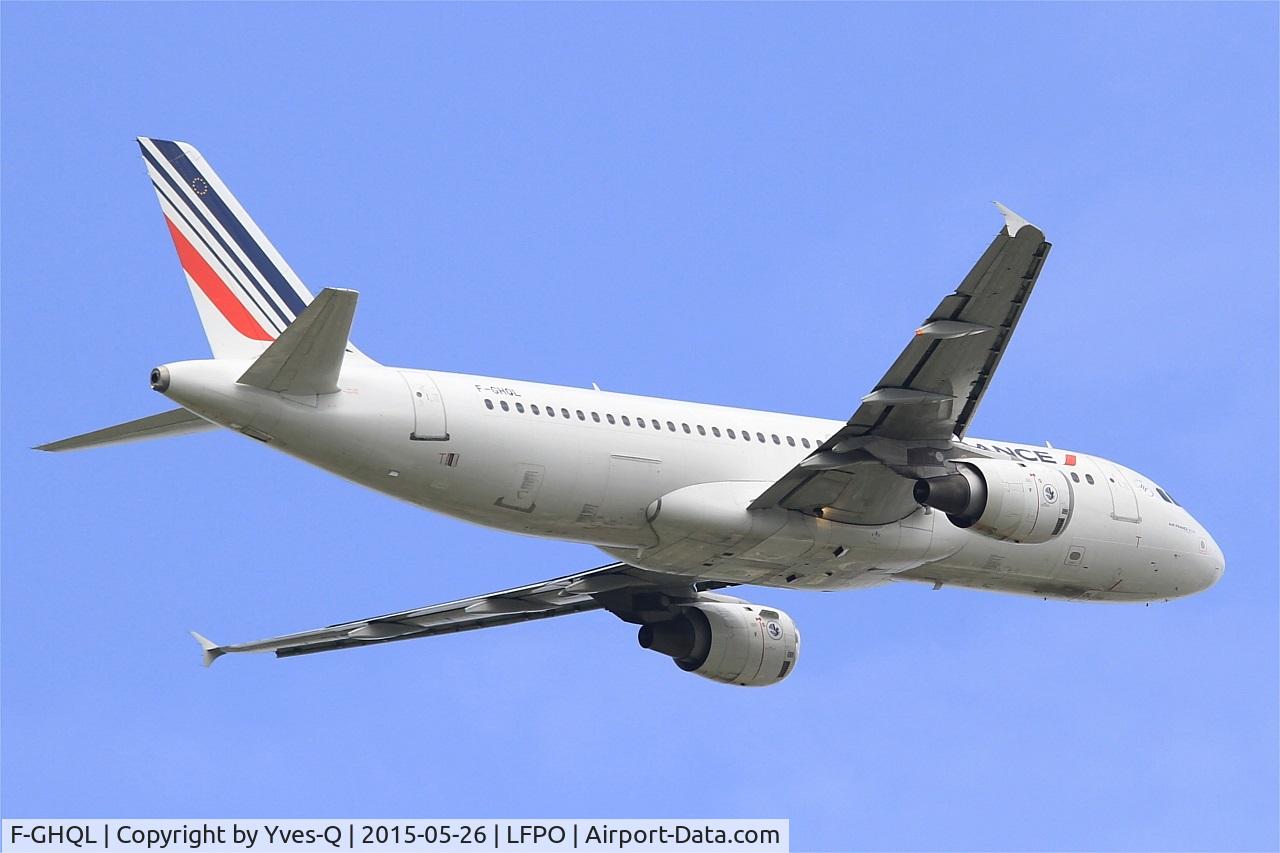 F-GHQL, 1991 Airbus A320-211 C/N 0239, Airbus A320-211, Take off rwy 08, Paris-Orly airport (LFPO-ORY)