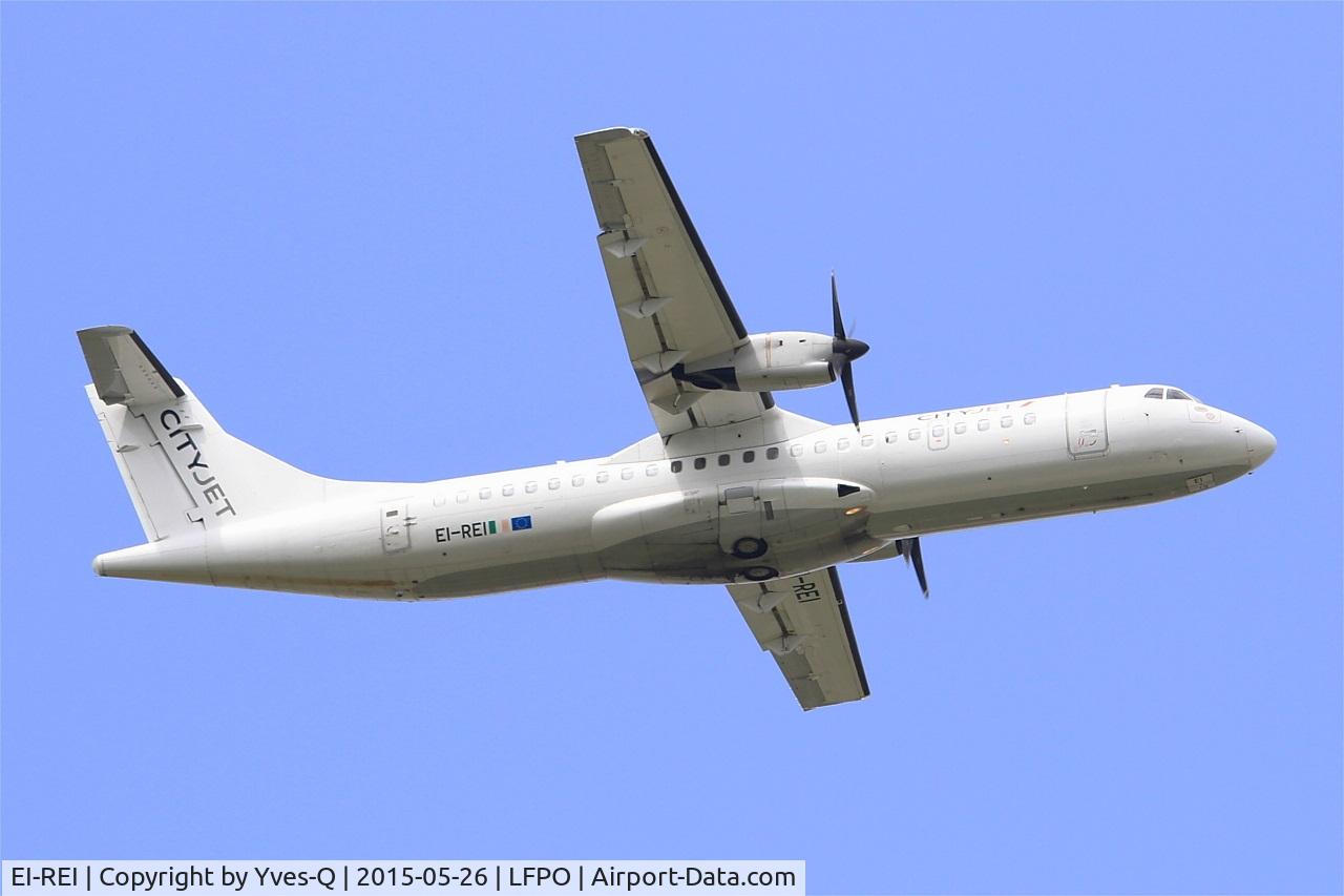 EI-REI, 1991 ATR 72-201 C/N 267, ATR 72-201, Take off rwy 08, Paris-Orly airport (LFPO-ORY)