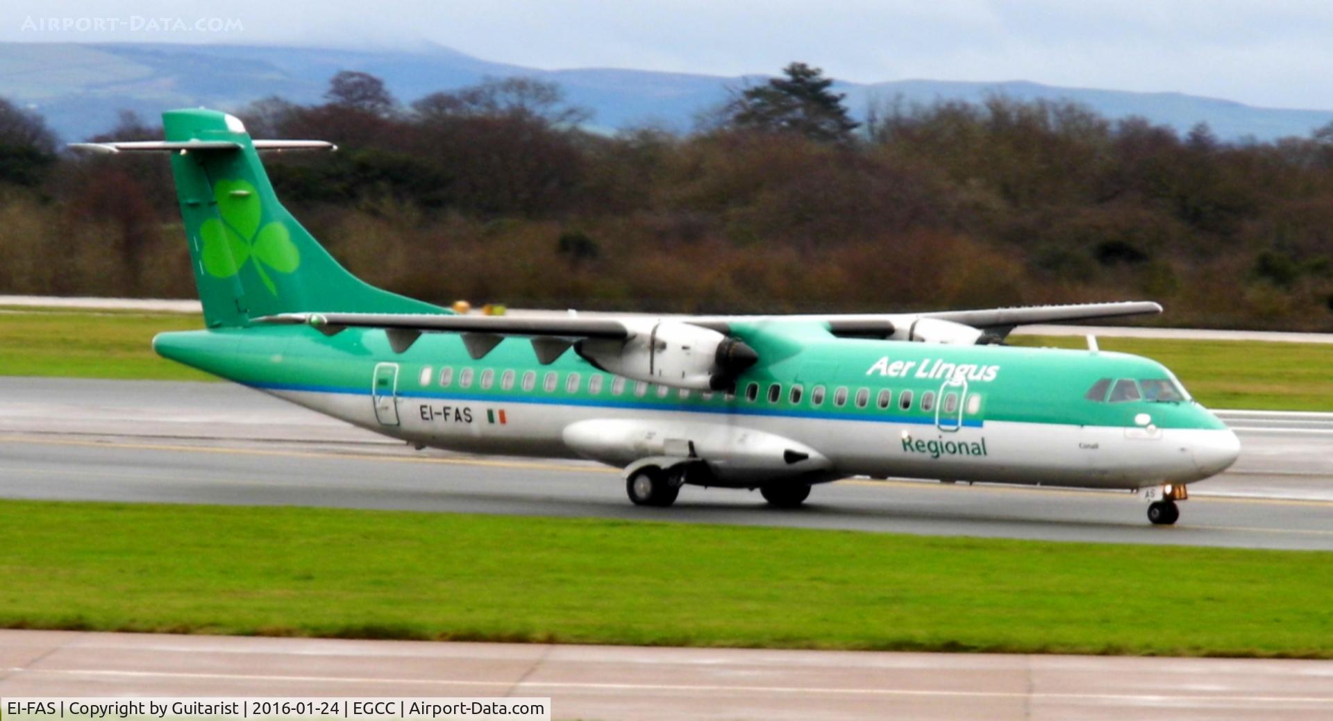EI-FAS, 2013 ATR 72-600 (72-212A) C/N 1083, At Manchester