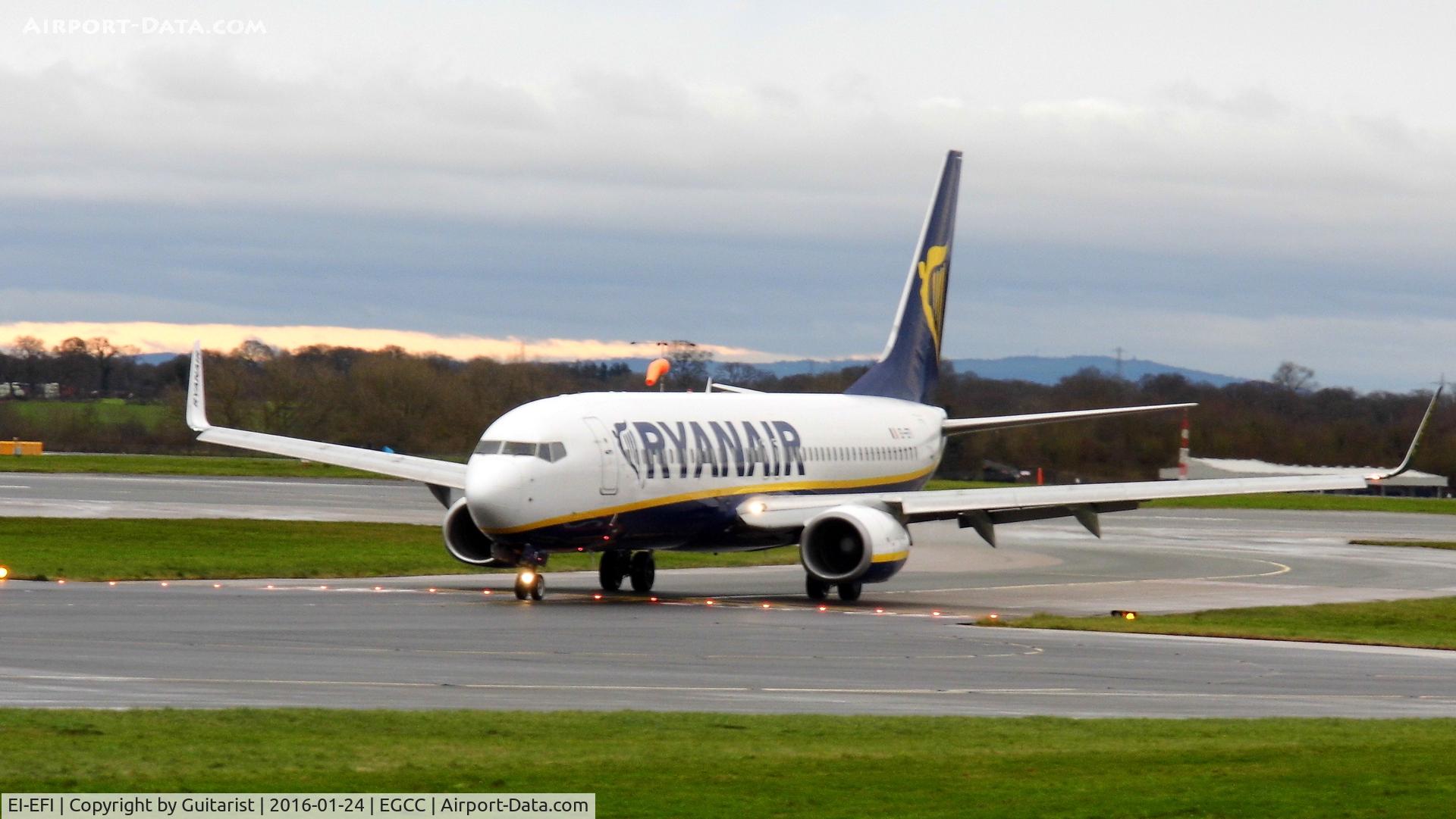 EI-EFI, 2009 Boeing 737-8AS C/N 35013, At Manchester
