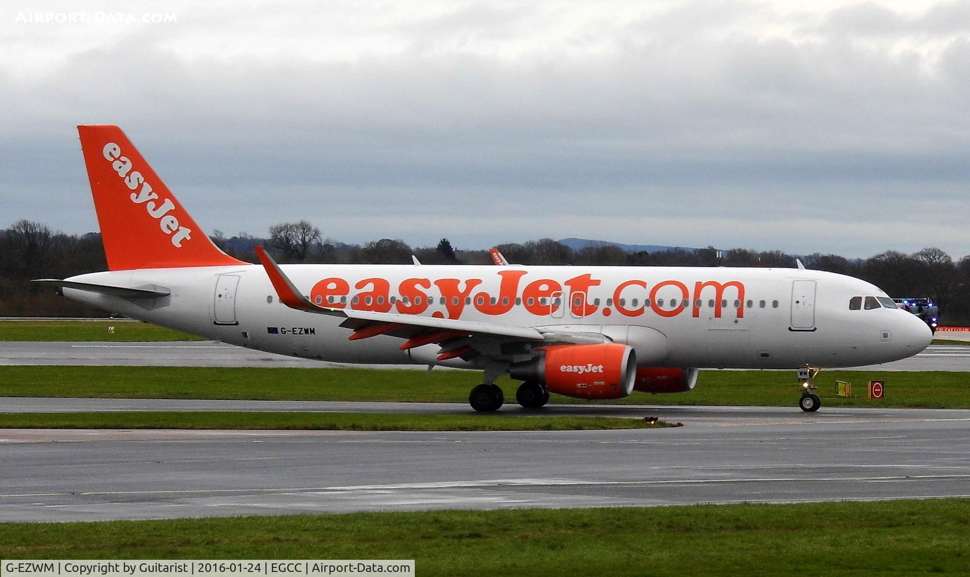 G-EZWM, 2013 Airbus A320-214 C/N 5739, At Manchester