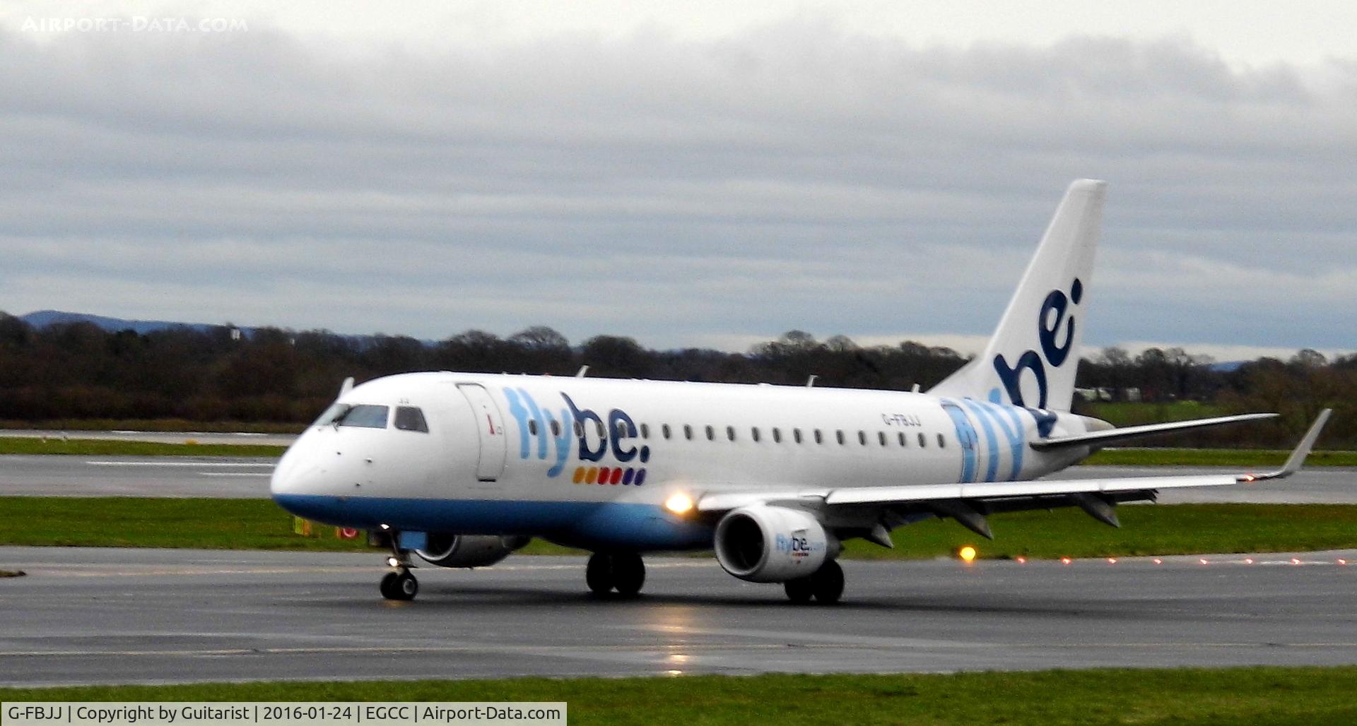 G-FBJJ, 2012 Embraer 175STD (ERJ-170-200) C/N 17000358, At Manchester