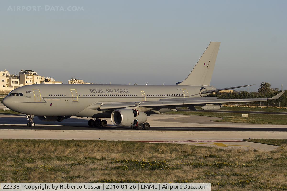 ZZ338, 2013 Airbus A330-243MRTT (KC3 Voyager) C/N 1419, Runway 31
