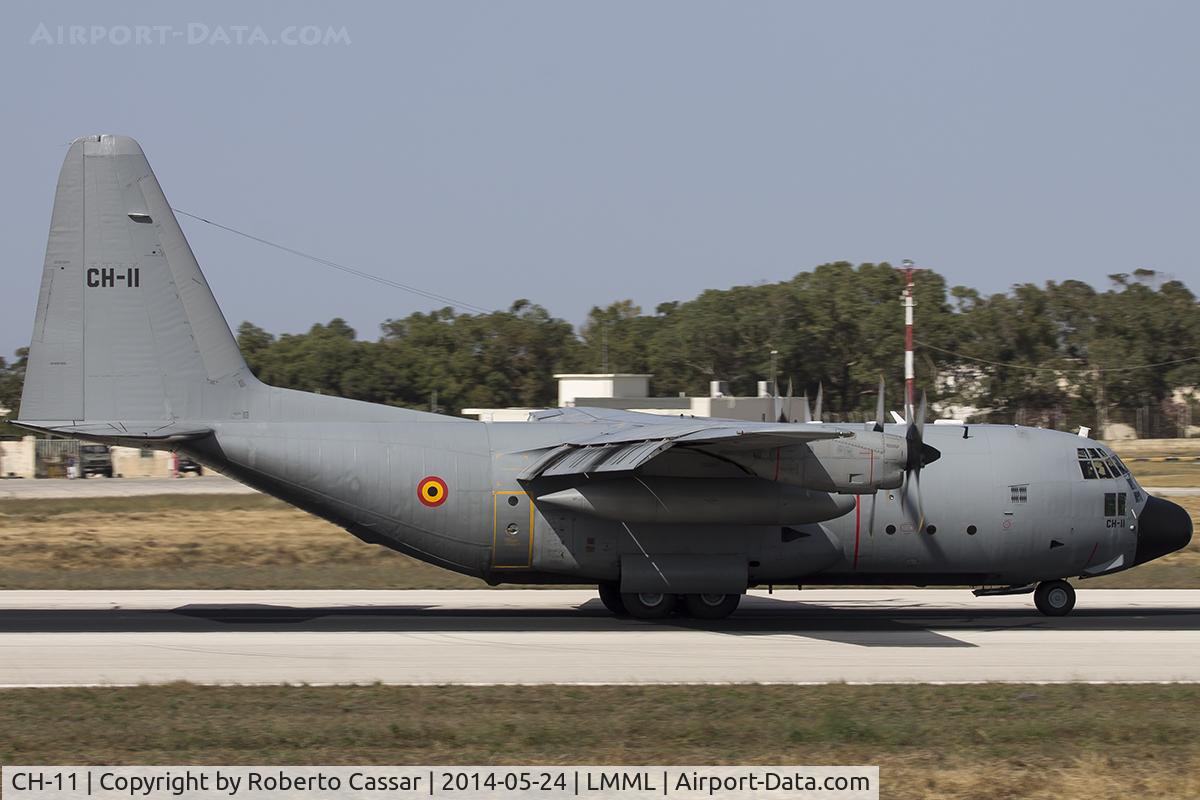 CH-11, Lockheed C-130H Hercules C/N 382-4482, Runway 13