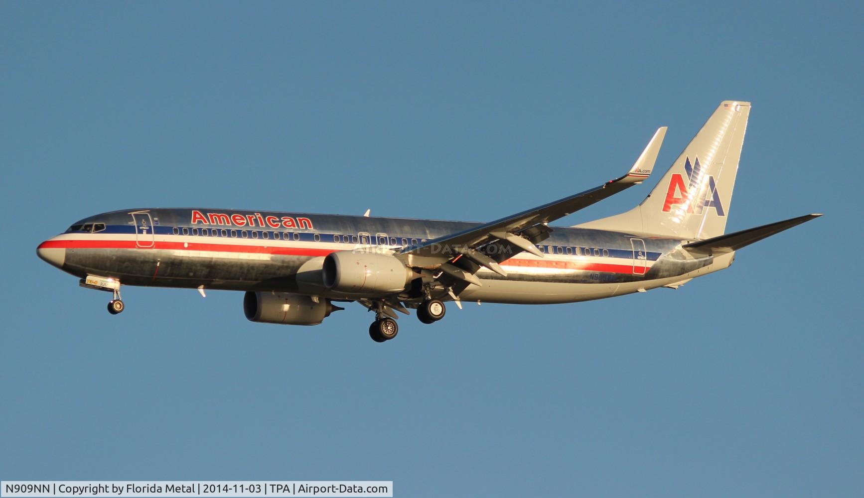 N909NN, 2012 Boeing 737-823 C/N 31159, American