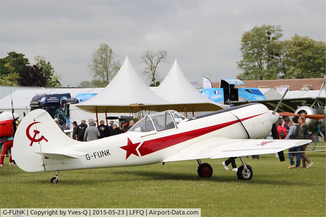 G-FUNK, 1985 Yakovlev Yak-50 C/N 852908, Yakovlev YAK-50, Static display, La Ferté-Alais airfield (LFFQ) Airshow 2015