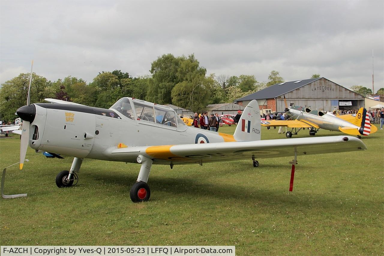 F-AZCH, De Havilland DHC-1 Chipmunk 22 C/N C1/0702, De Havilland DHC-1 Chipmunk 22, Static display, La Ferté-Alais airfield (LFFQ) Airshow 2015