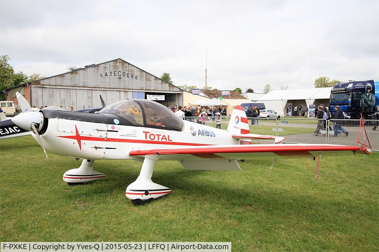 F-PXKE, Mudry CAP-10B C/N A1, Mudry CAP-10B, Static display, La Ferté-Alais airfield (LFFQ) Airshow 2015