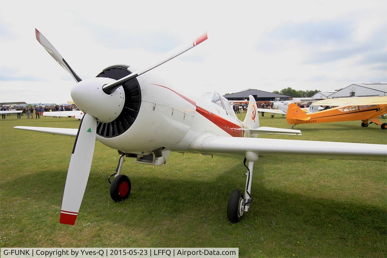 G-FUNK, 1985 Yakovlev Yak-50 C/N 852908, Yakovlev YAK-50, Static display, La Ferté-Alais airfield (LFFQ) Airshow 2015