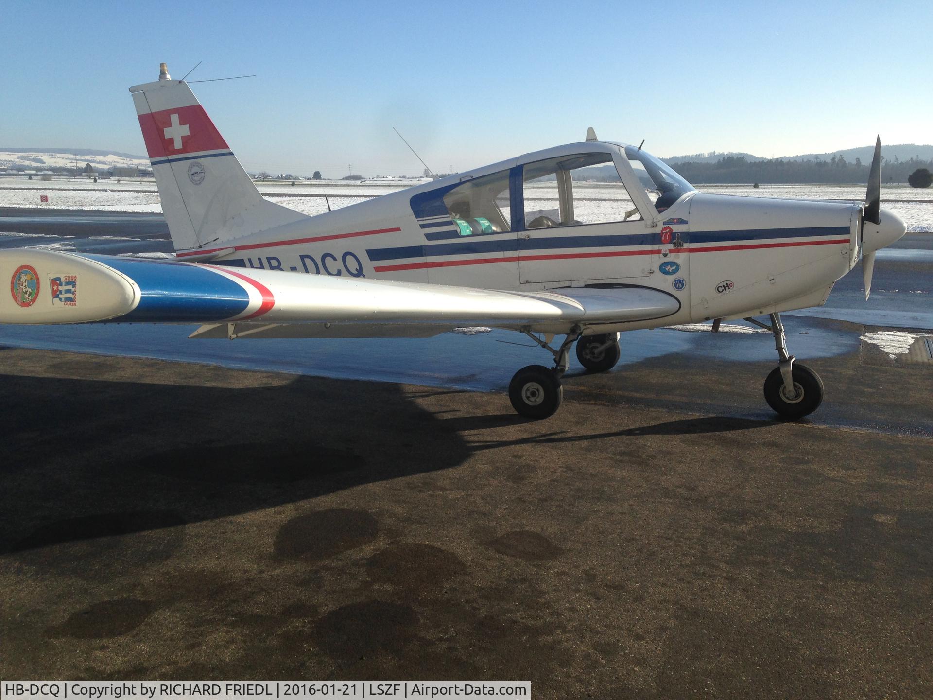 HB-DCQ, 1965 Gardan GY-80-160 Horizon C/N 112, LSZF 21 JAN 2016