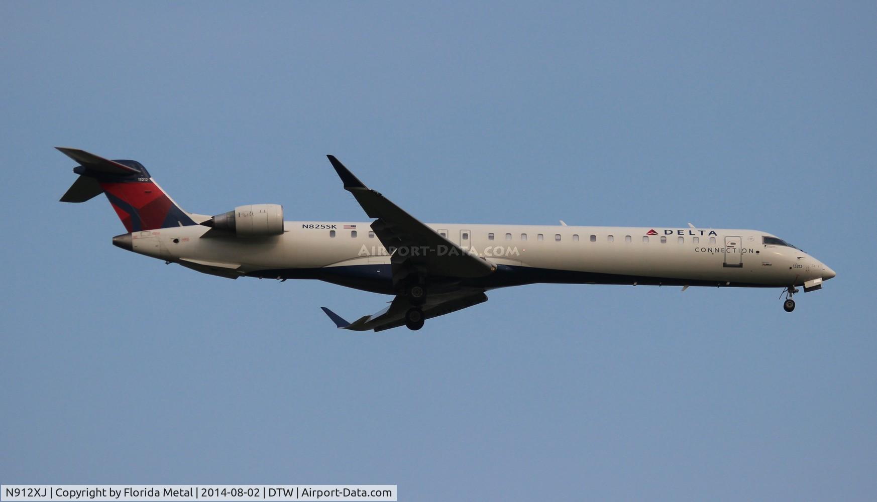 N912XJ, 2007 Bombardier CRJ-900ER (CL-600-2D24) C/N 15144, Delta Connection