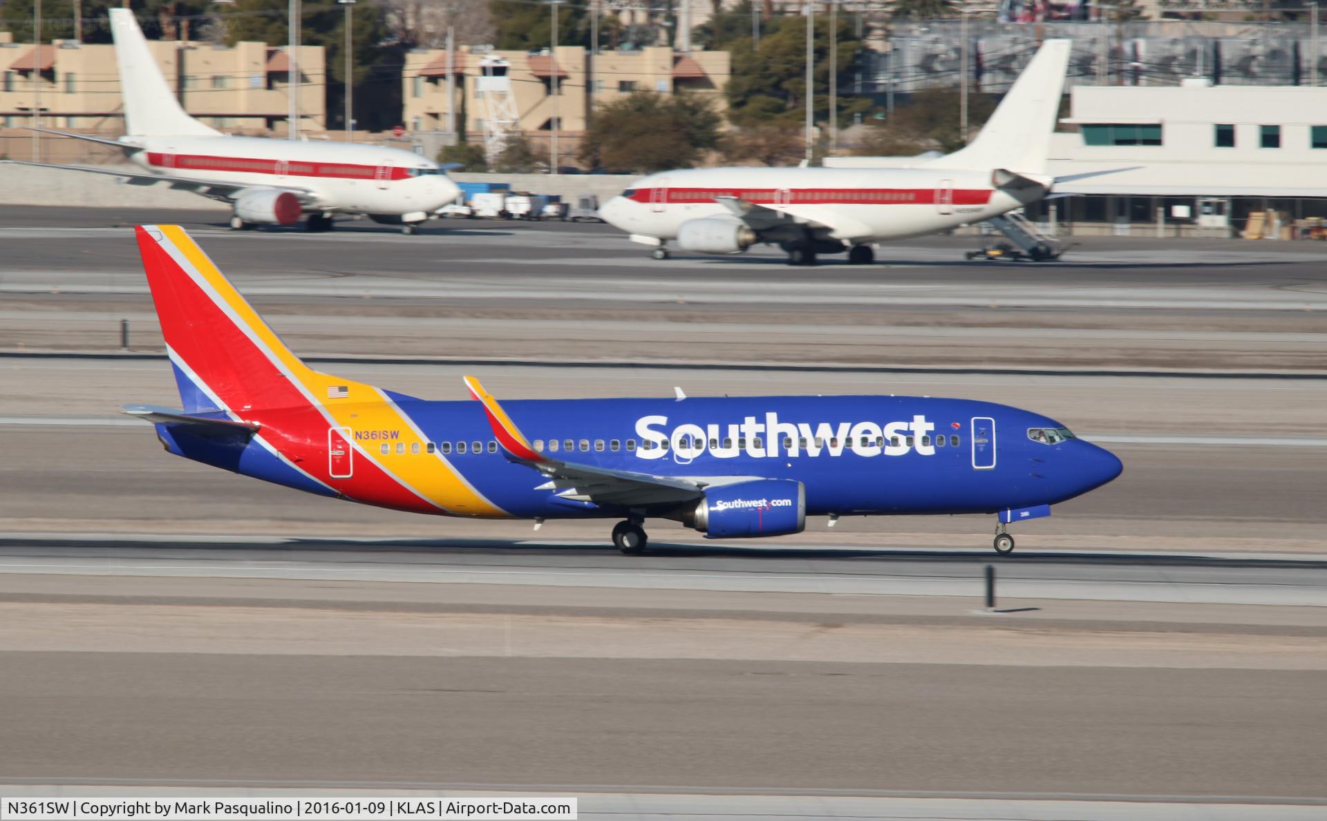 N361SW, 1992 Boeing 737-3H4 C/N 26572, Boeing 737-300