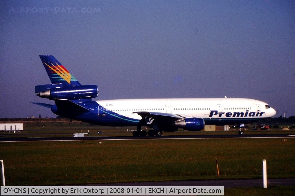 OY-CNS, 1979 McDonnell Douglas DC-10-10 C/N 46646, OY-CNS in CPH AUG 99