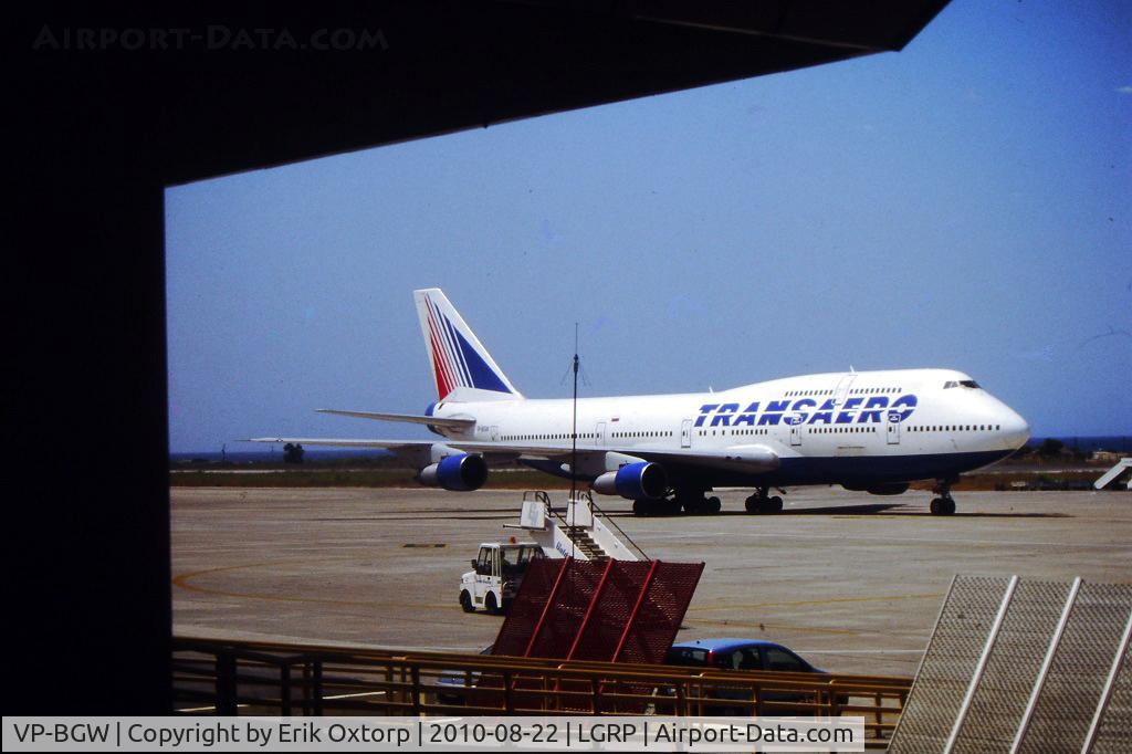 VP-BGW, 1988 Boeing 747-346SR C/N 24019, VP-BGW in RHO