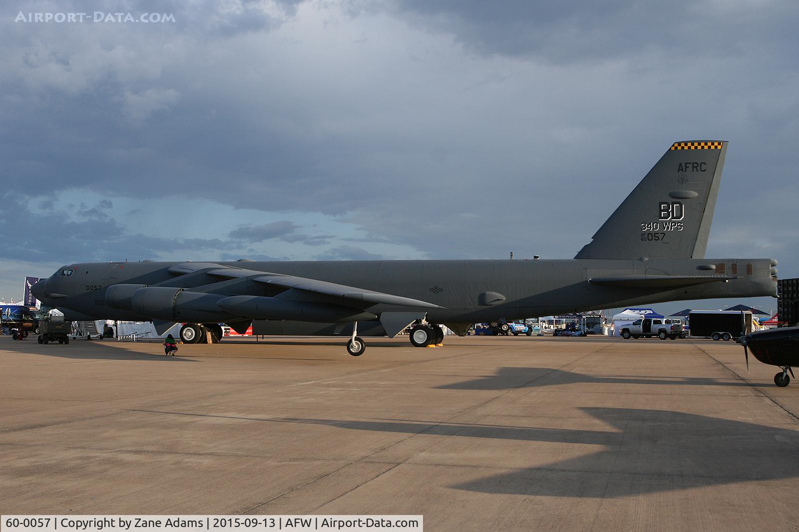 60-0057, 1960 Boeing B-52H Stratofortress C/N 464422, At the 2015 Alliance Airshow - Fort Worth, TX
