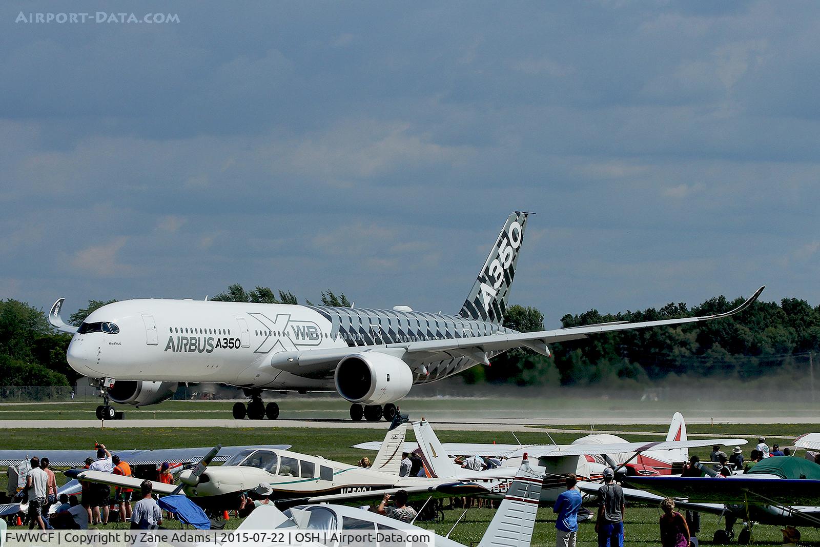 F-WWCF, 2013 Airbus A350-941 C/N 002, 2015 EAA AirVenture - Oshkosh, Wisconsin