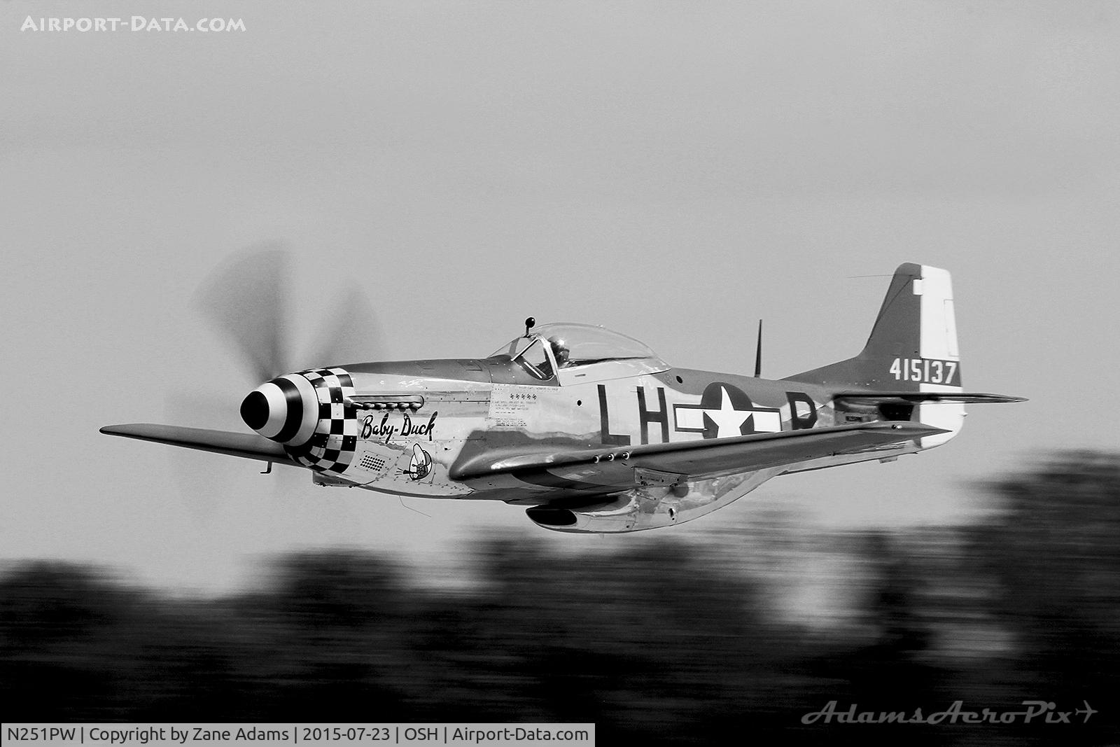 N251PW, 1944 North American P-51D Mustang C/N 122-31945, 2015 EAA AirVenture - Oshkosh, Wisconsin