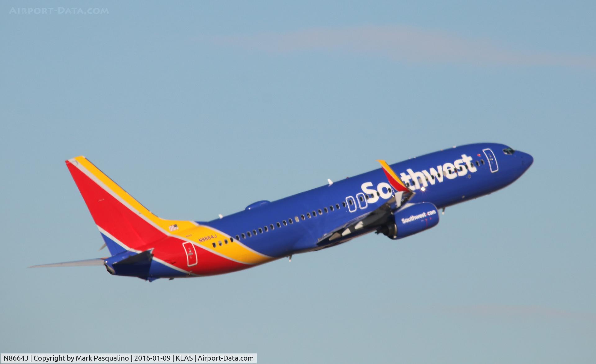 N8664J, 2015 Boeing 737-8H4 C/N 36649, Boeing 737-800