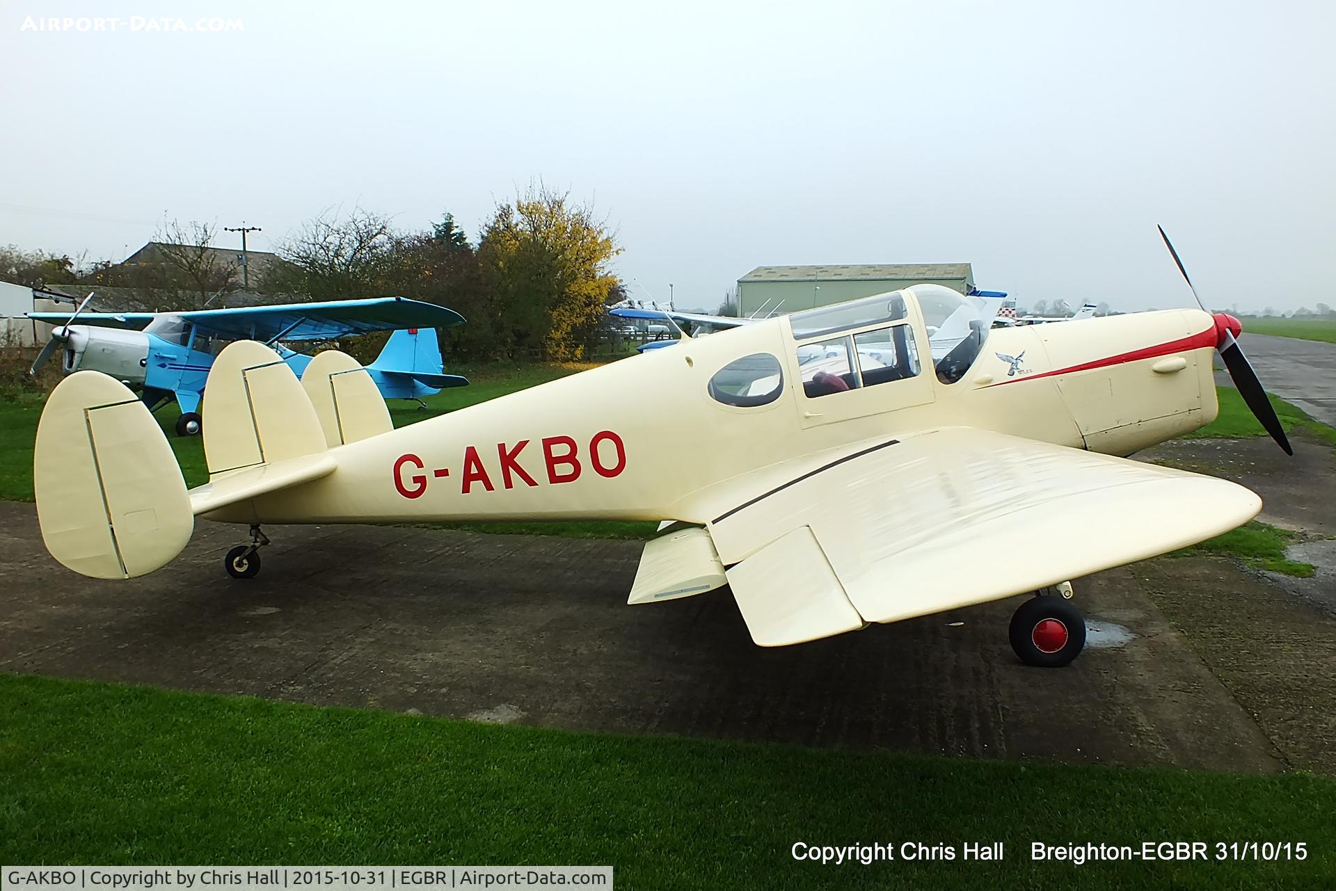 G-AKBO, 1947 Miles M38 Messenger 2A C/N 6378, new Breighton resident
