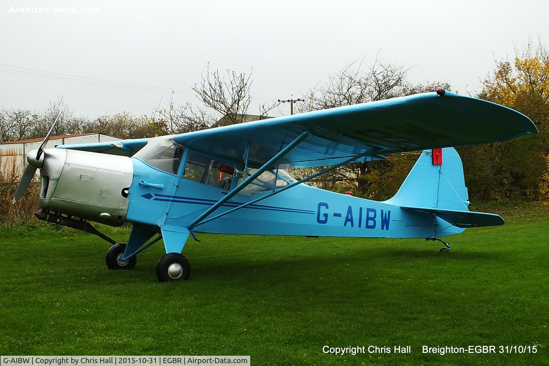 G-AIBW, 1946 Auster J-1N Alpha C/N 2158, Breighton resident