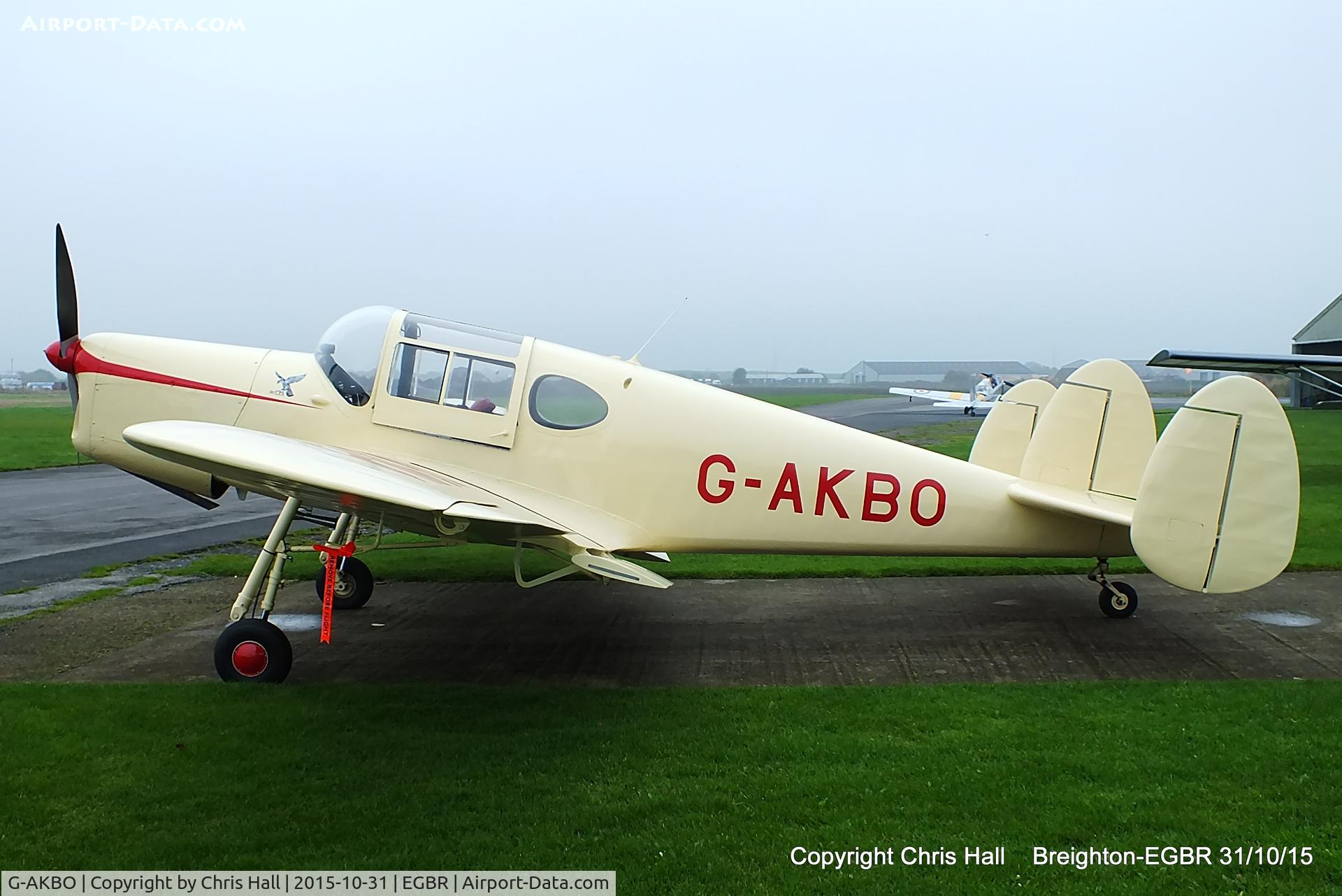 G-AKBO, 1947 Miles M38 Messenger 2A C/N 6378, new Breighton resident