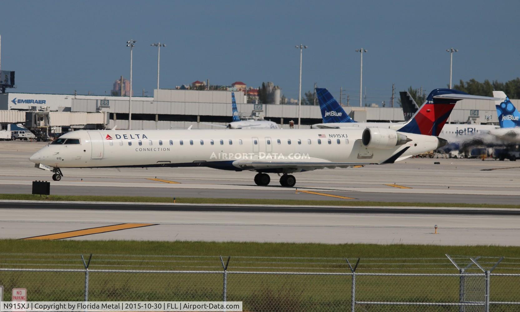 N915XJ, 2007 Bombardier CRJ-900ER (CL-600-2D24) C/N 15150, Delta Connection CRJ-900