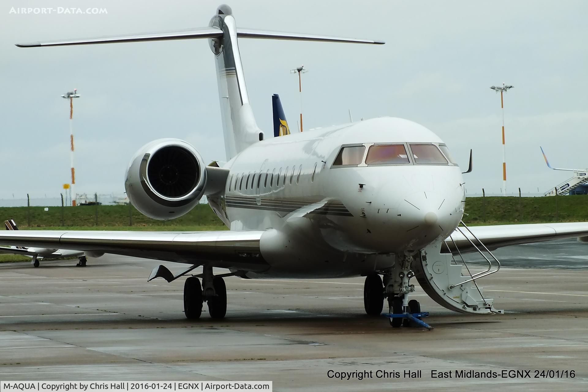 M-AQUA, 2004 Bombardier BD-700-1A11 Global 5000 C/N 9157, Theberton Ltd