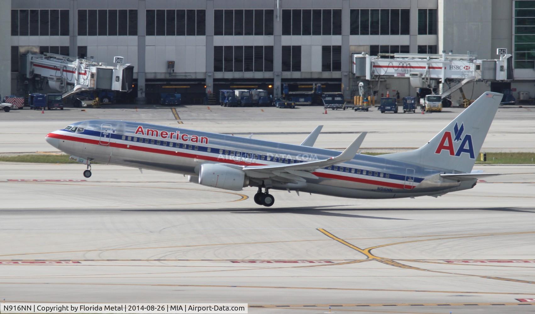 N916NN, 2012 Boeing 737-823 C/N 31163, American