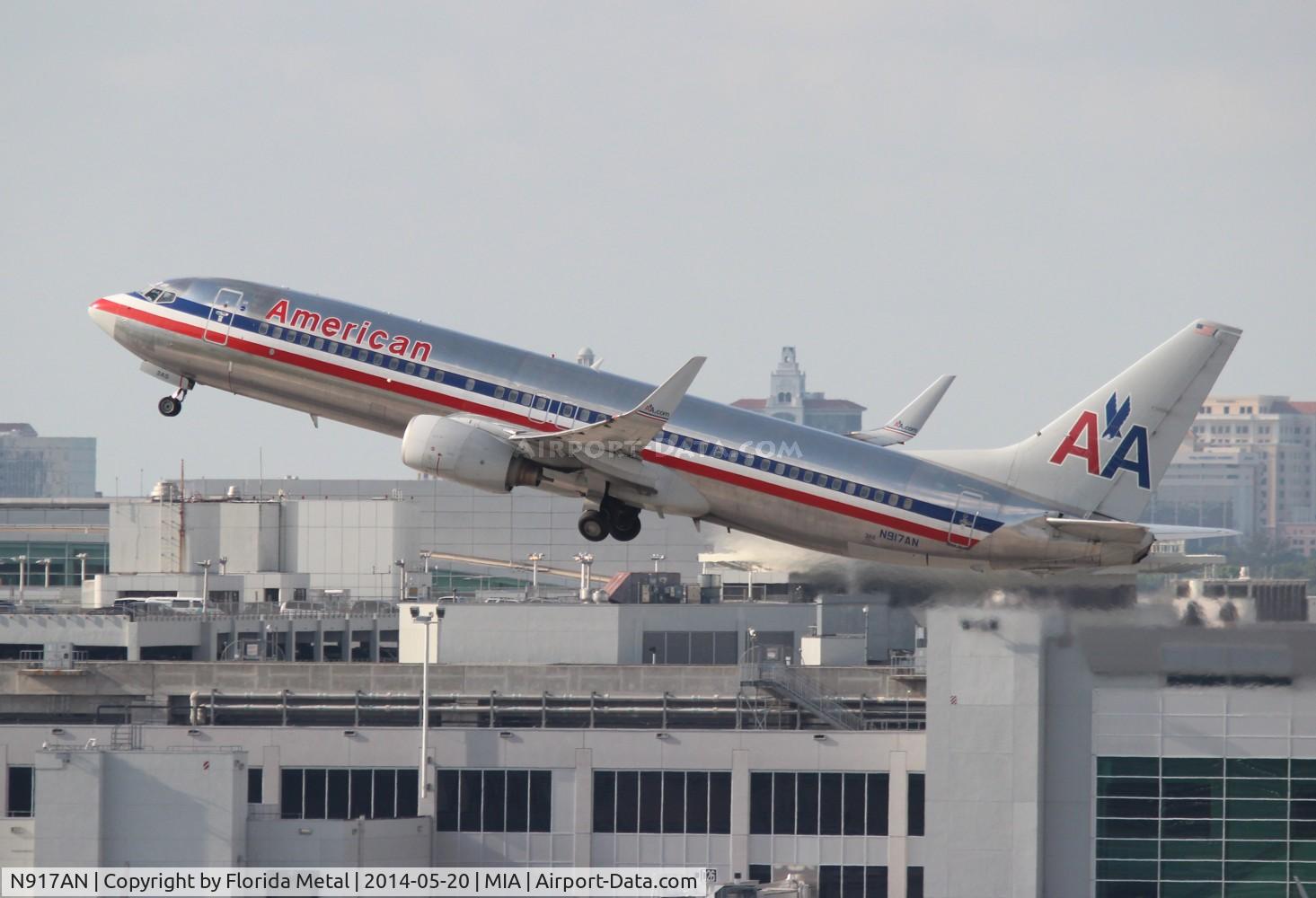N917AN, 1999 Boeing 737-823 C/N 29518, American