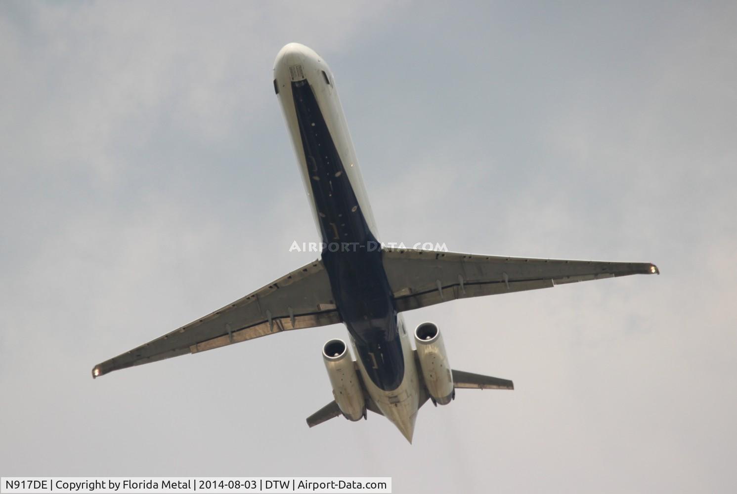 N917DE, 1993 McDonnell Douglas MD-88 C/N 49958, Delta