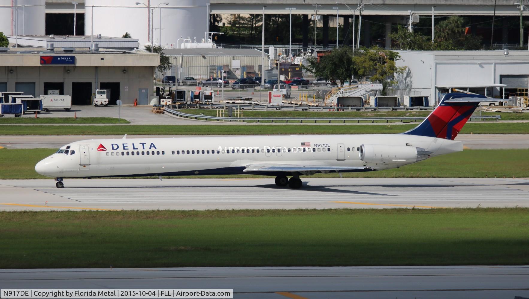 N917DE, 1993 McDonnell Douglas MD-88 C/N 49958, Delta