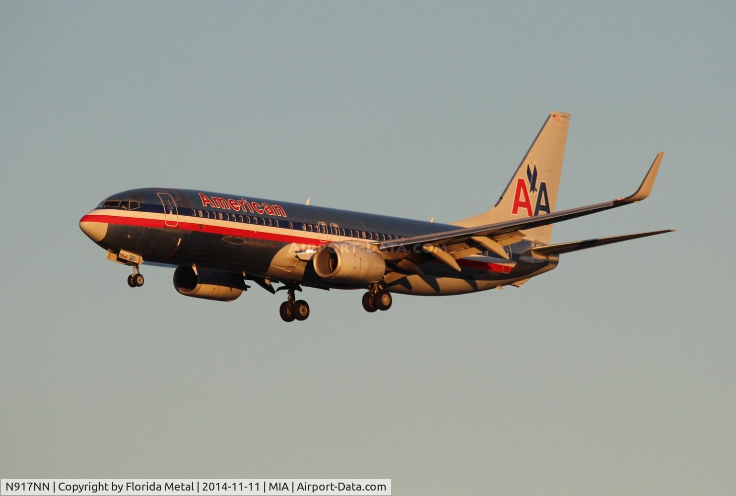 N917NN, 2013 Boeing 737-823 C/N 29572, American