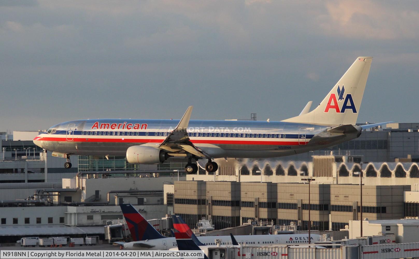 N918NN, 2013 Boeing 737-823 C/N 33228, American