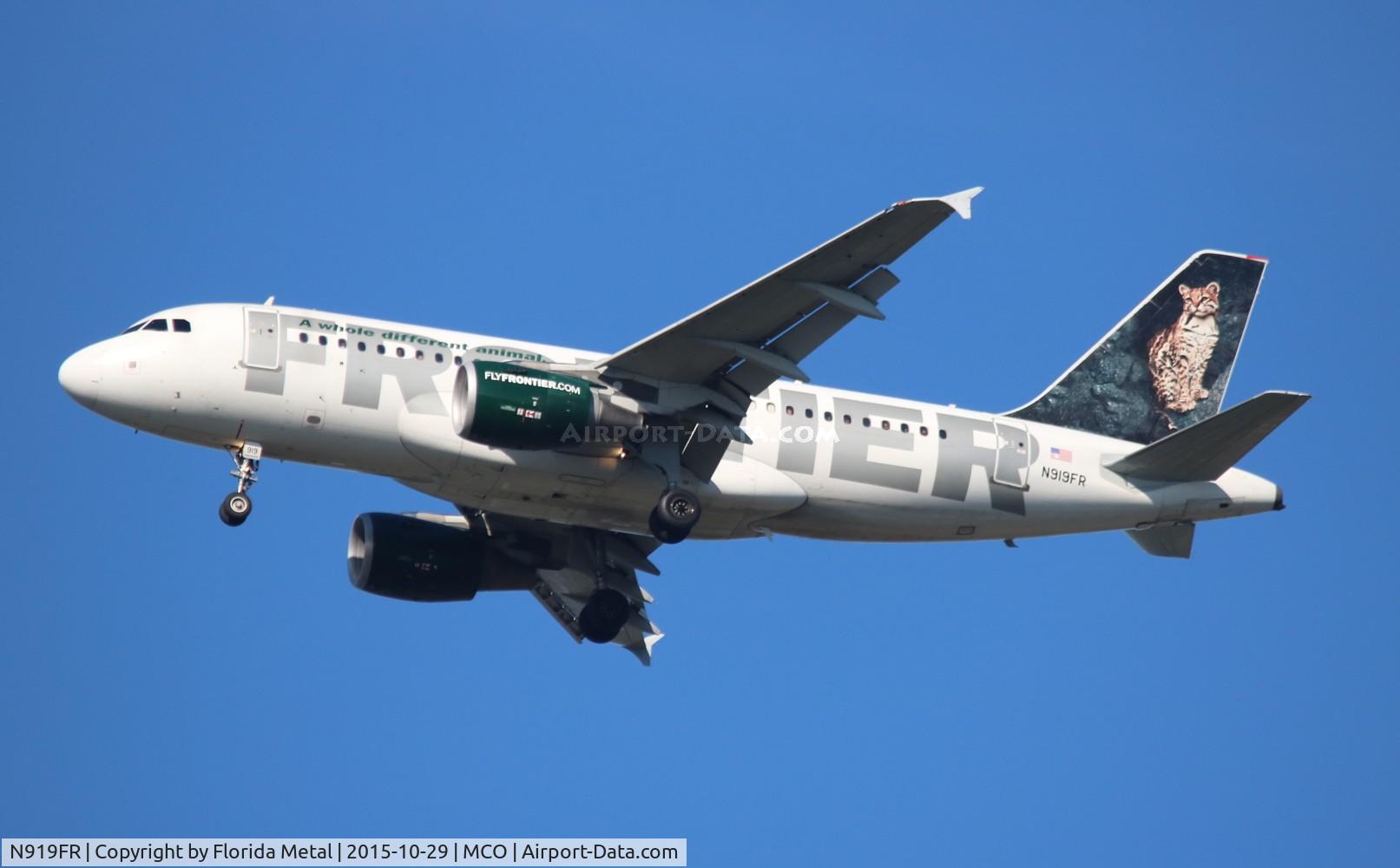 N919FR, 2003 Airbus A319-111 C/N 1980, Lance Ocelot