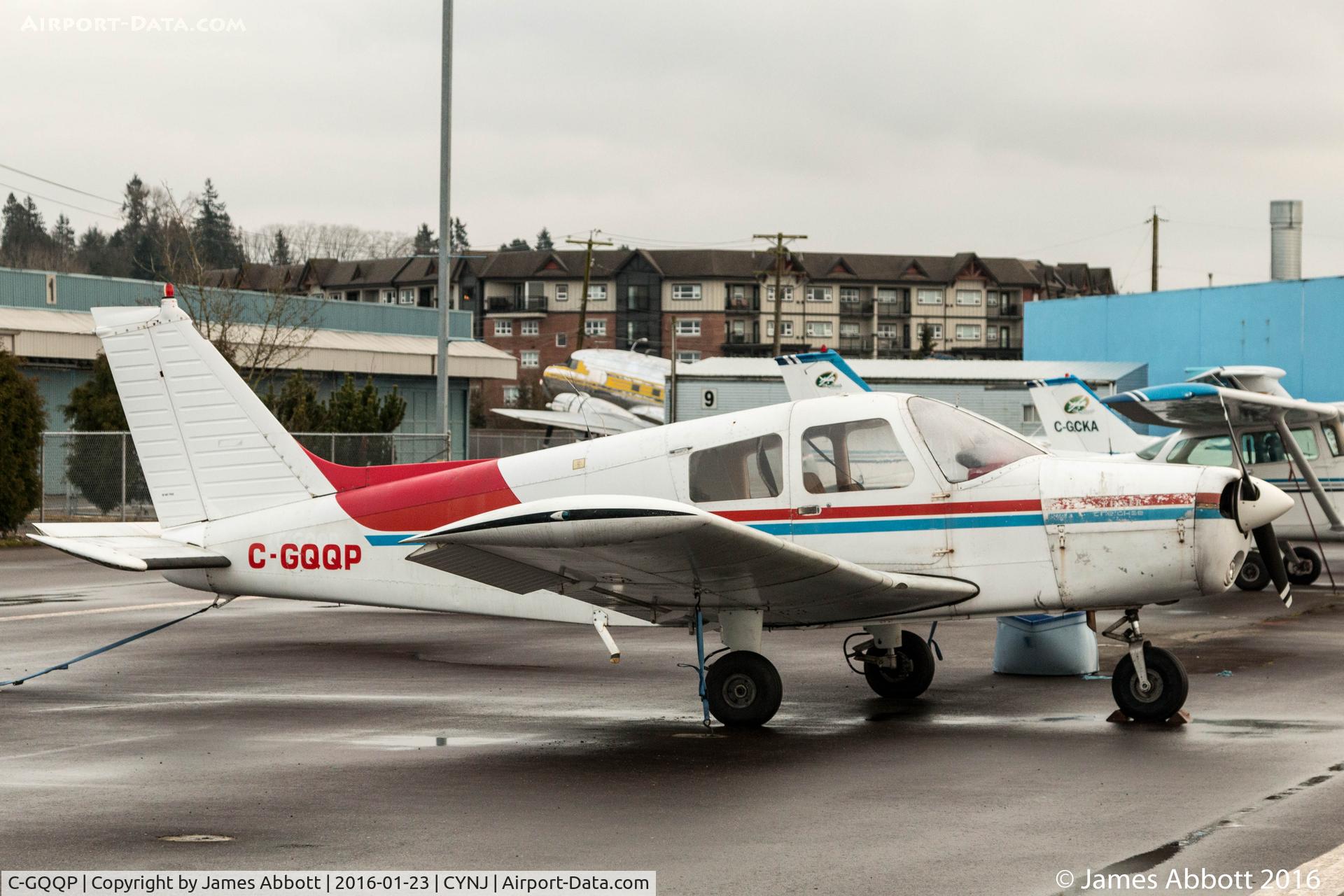 C-GQQP, 1976 Piper PA-28-140 Cherokee Cruiser C/N 28-7625233, At Langley Regional Airpot