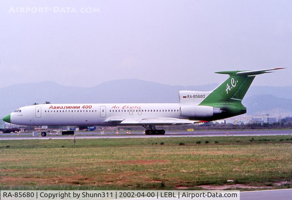 RA-85680, 1990 Tupolev Tu-154M C/N 90A843, Ready for take off from rwy 20... Airlines 400 is now named Red Wings.
