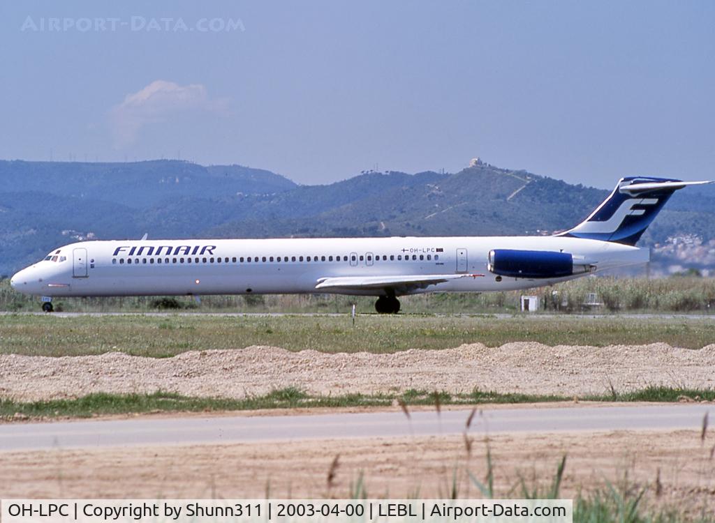 OH-LPC, 1992 McDonnell Douglas MD-83 (DC-9-83) C/N 49965, Ready for take off rwy 20 in new c/s