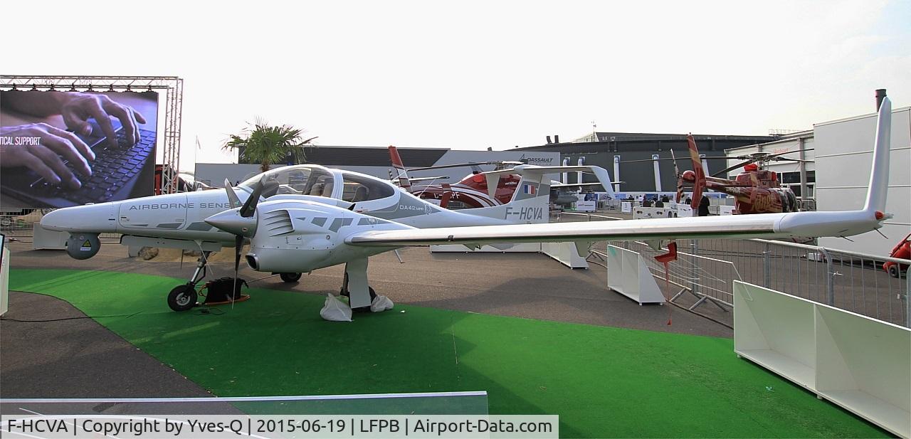 F-HCVA, Diamond DA-42MPP Twin Star C/N 42.007, Diamond DA-42MPP Twin Star, Static display, Paris-Le Bourget airport (LFPB-LBG) Air show 201