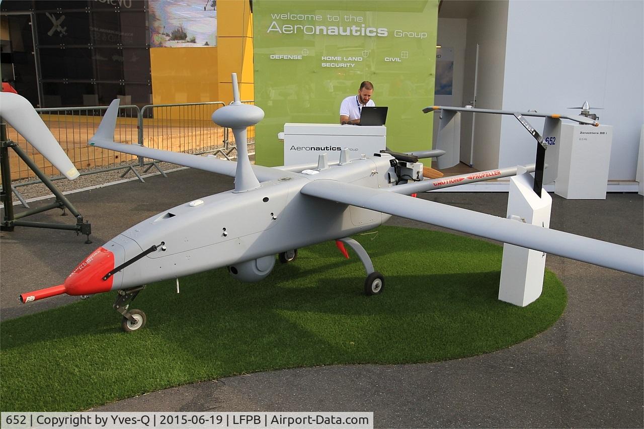 652, Aeronautics Defense Systems Lt Aerostar C/N 652, UAV Aerostar, Displayed at Paris-Le Bourget (LFPB-LBG) Air show 2015