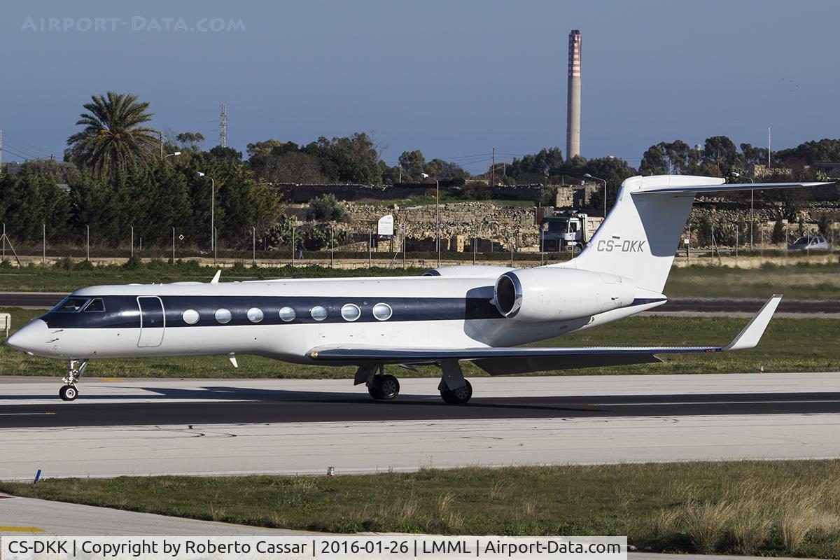 CS-DKK, 2008 Gulfstream Aerospace GV-SP (G550) C/N 5201, Runway 31