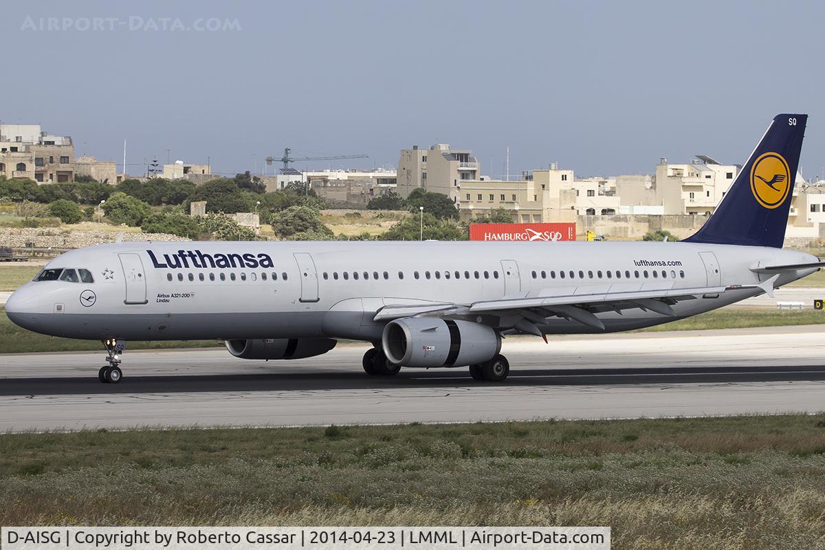 D-AISG, 2000 Airbus A321-231 C/N 1273, Runway 31